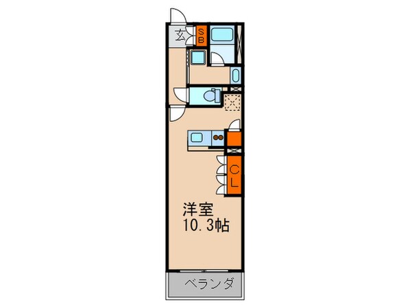 CITY　SPIRE難波WESTの物件間取画像